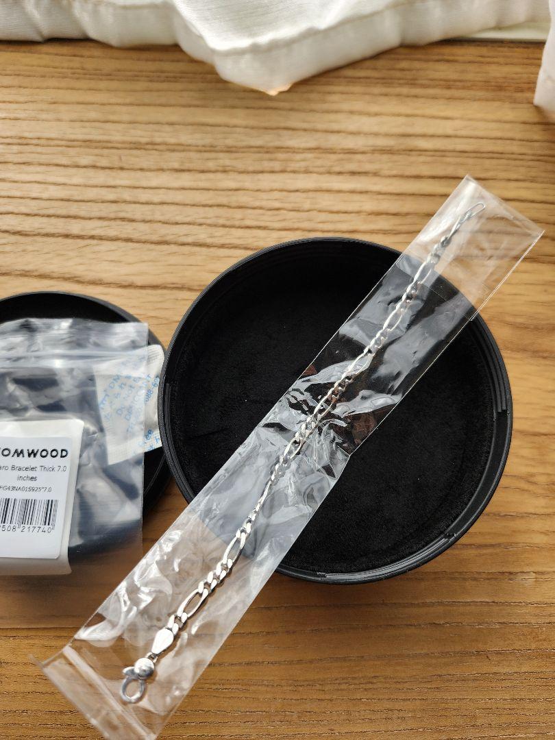 TOMWOOD トムウッド シルバー チェーンブレスレット Cable