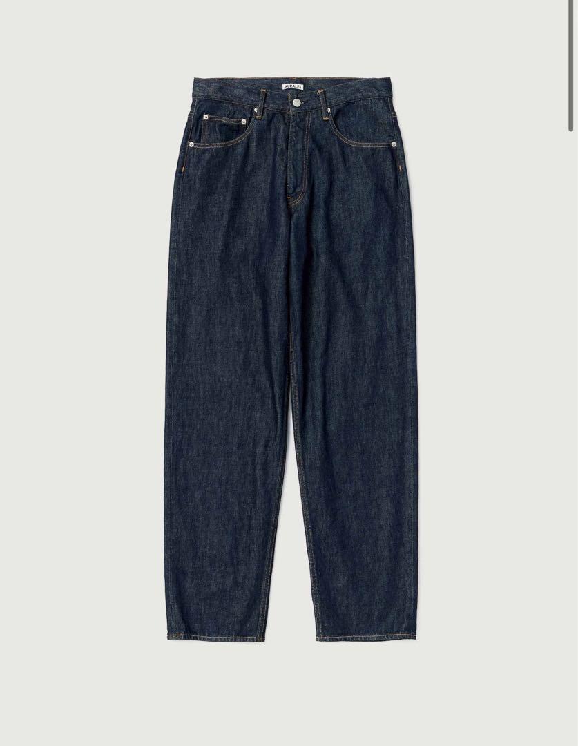 AURALEE HARD TWIST DENIM WIDE PANTS 未使用品