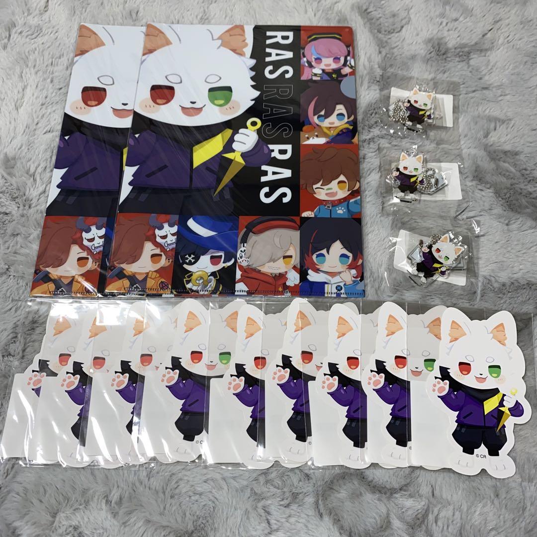 Crazy Raccoon Ras ステッカー ファイル アクリルスタンド