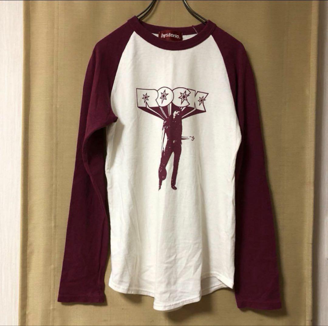 ヒステリックグラマー ラグラン7分袖Tシャツ 即購入⭕️