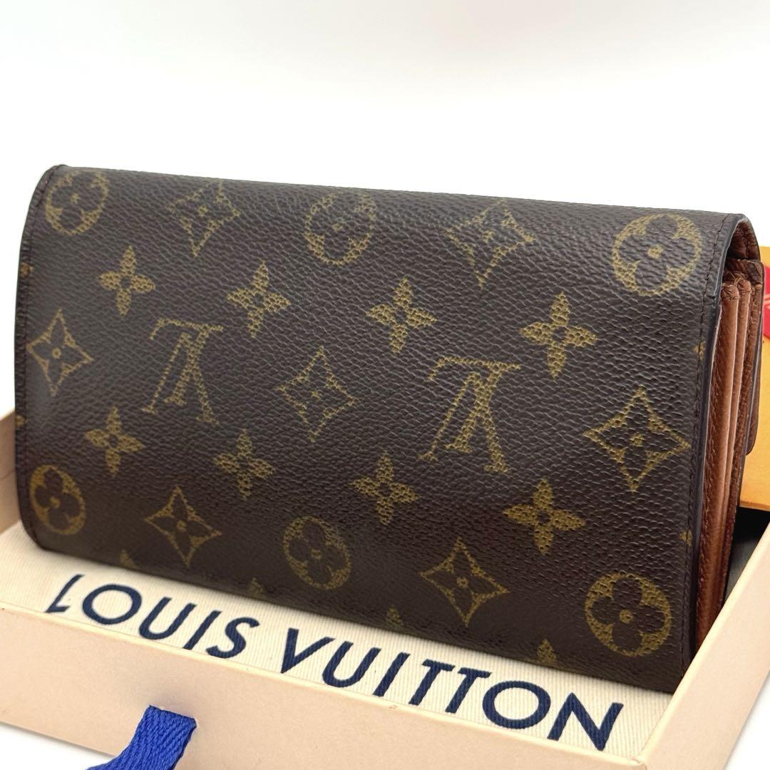 【美品】ルイヴィトン　モノグラム　ポシェット　ポルトモネクレディ　長財布　財布 美品✨️ルイヴィトン モノグラム ポシェット ポルトモネ
