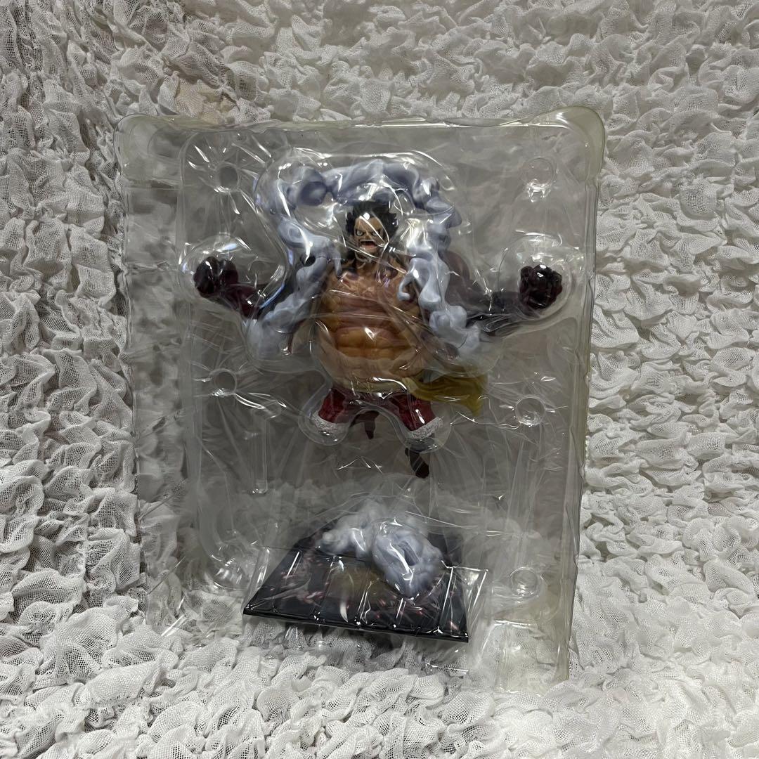 ワンピース ルフィ　バウンドマン　一番くじ　造形　フィギュア ギア4 ルフィ ギア4 バウンドマン ラストワン賞 - メルカリ