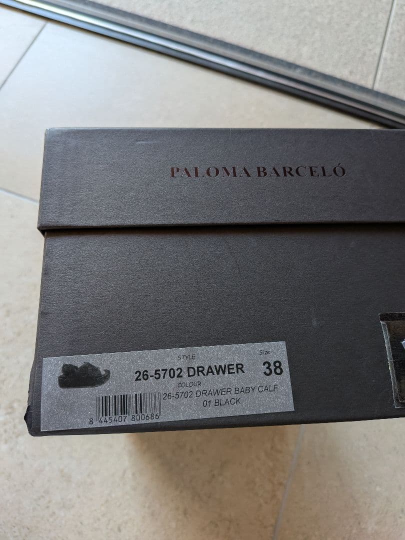 PALOMA BARCELO Drawer 別注品 ブラック 38