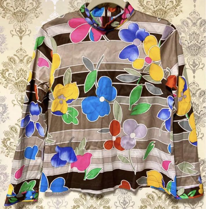 新しいコレクション レオナールLEONARD 長袖カットソートップス40 Tシャツ/カットソー(七分/長袖) 新しいコレクション レオナールLEONARD 長袖カットソートップス40 Tシャツ/カットソー(七分/長袖)