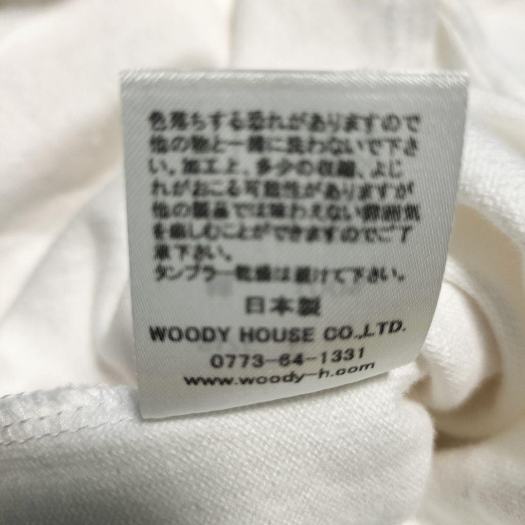 SOLAMONAT　ソラモナ　ペンネ天竺メンズライクプリントプルオーバー　日本製