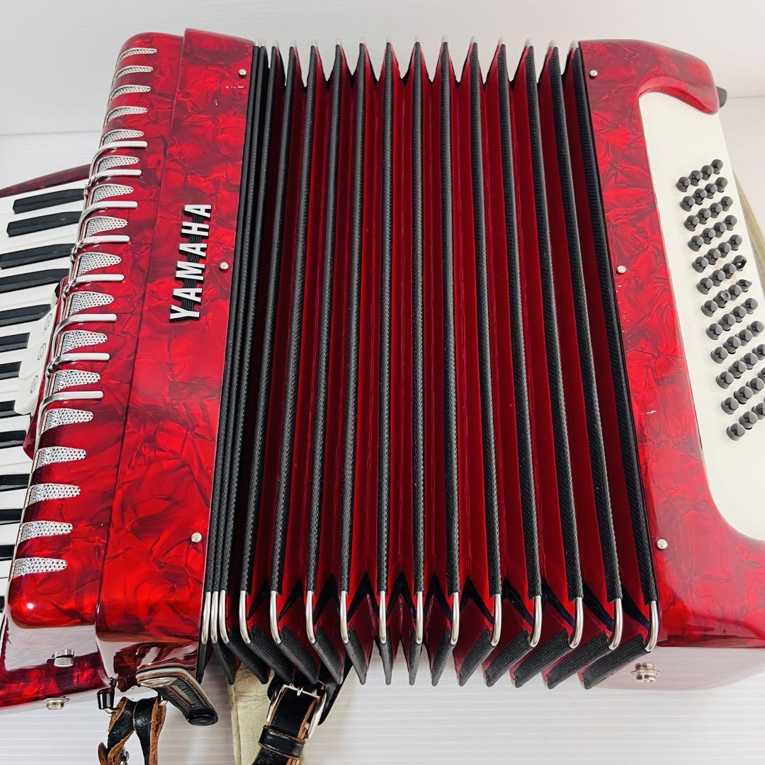 YAMAHA ヤマハ YA-48 アコーディオン 34鍵48ベース 画像10