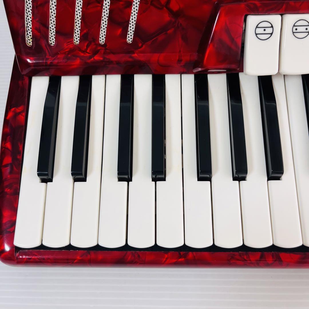 YAMAHA ヤマハ YA-48 アコーディオン 34鍵48ベース 画像8