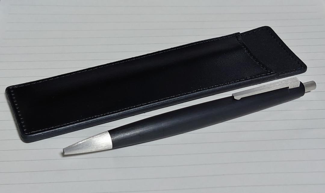 LAMY 2000 ボールペン　純正ペンシース付き
