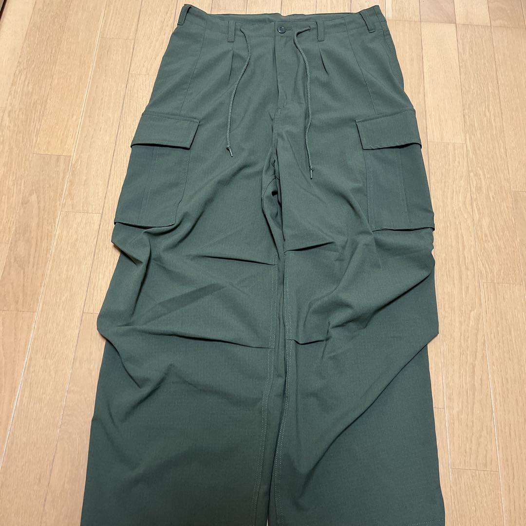 BEAMS HEART オリーブグリーン カーゴパンツ