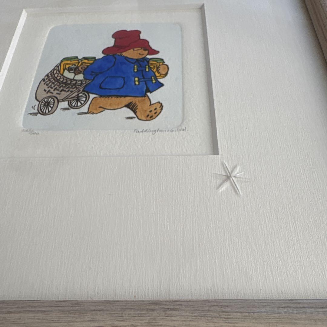 パディントン　リトグラフ　版画 パディントン リトグラフ 版画