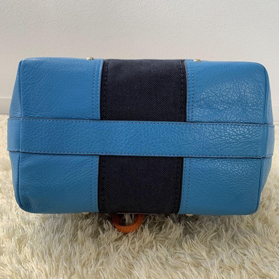 人気新品 美品 ショルダーバッグ 巾着 インディゴ PGAbo-m67706305100 コーチ デニム 2WAY 在庫あ人気
