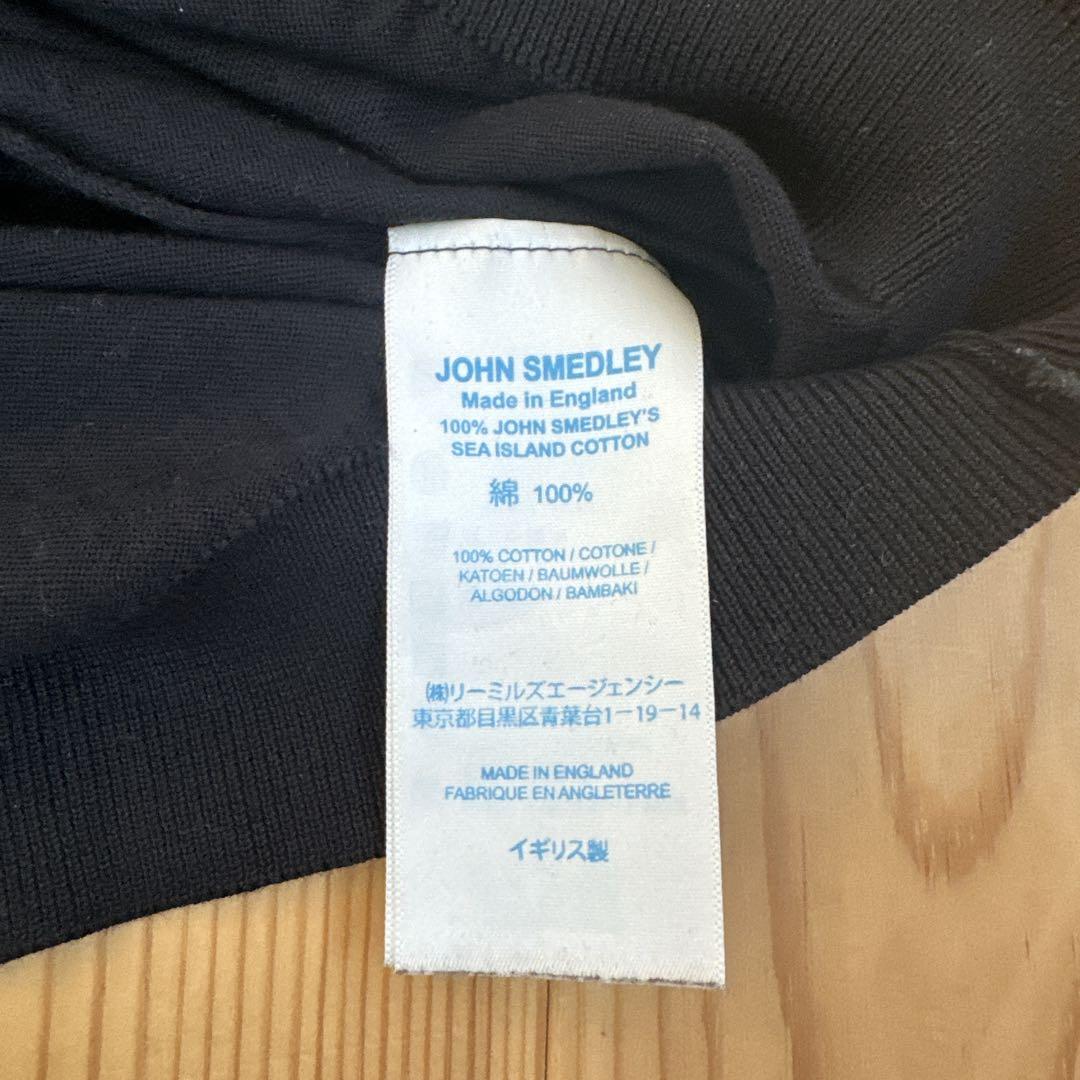JOHN SMEDLEYジョンスメドリー ポロシャツ ブラック