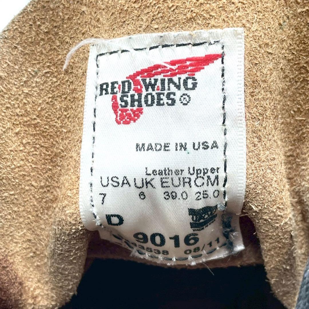美品 REDWING ベックマン 9016 レザー ブーツ 25cm Y0889 - メルカリ