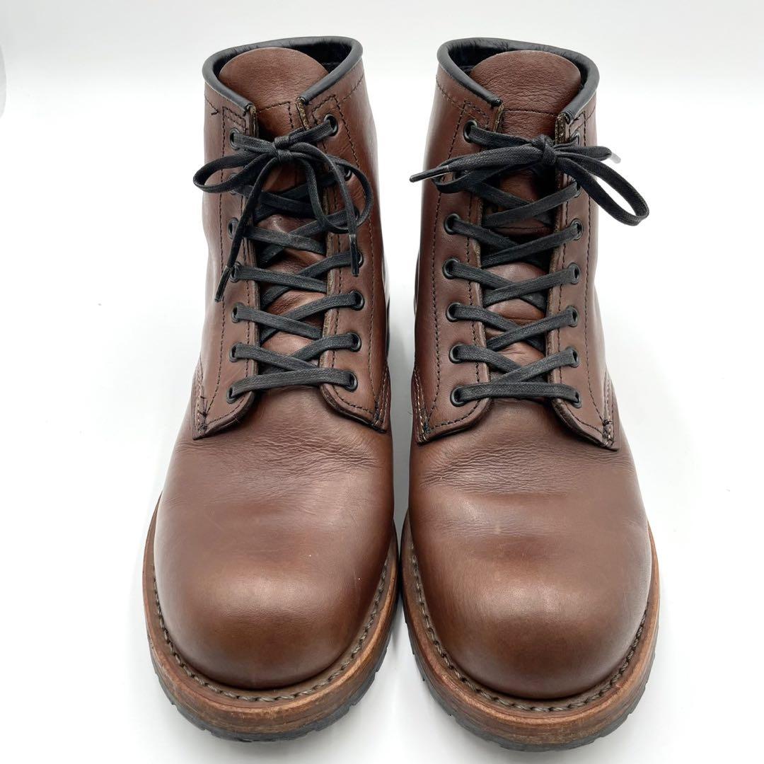 美品 REDWING ベックマン 9016 レザー ブーツ 25cm Y0889
