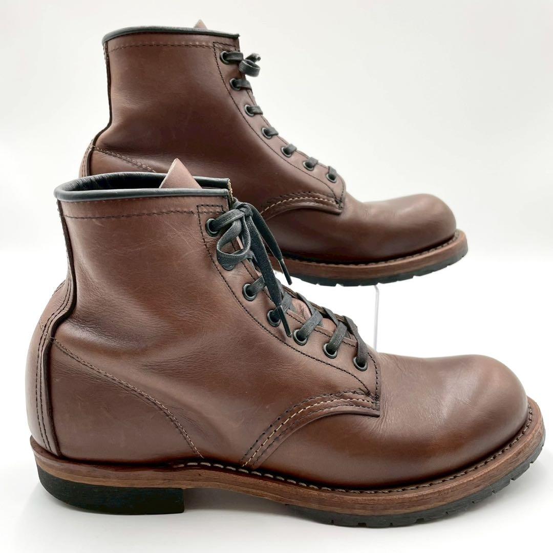 美品 REDWING ベックマン 9016 レザー ブーツ 25cm Y0889