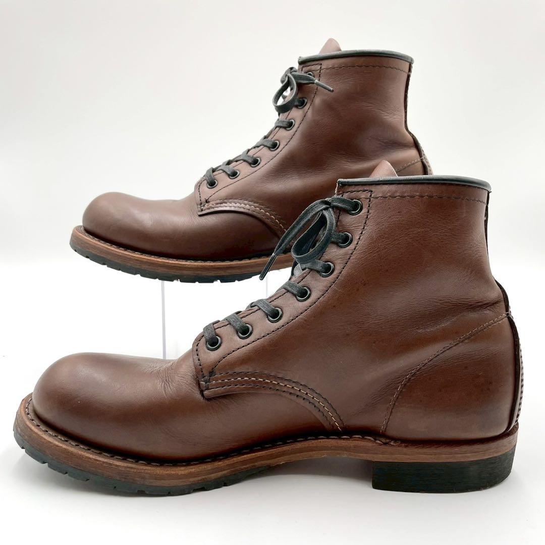 美品 REDWING ベックマン 9016 レザー ブーツ 25cm Y0889