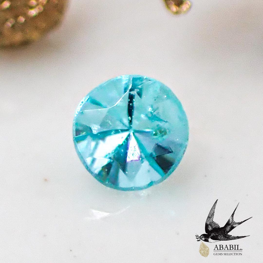 天然パライバトルマリン0.03ct【ブラジル】★ネオンブルー、蛍光色★ 天然パライバトルマリン0.03ct【ブラジル】★ネオンブルー、蛍光色★