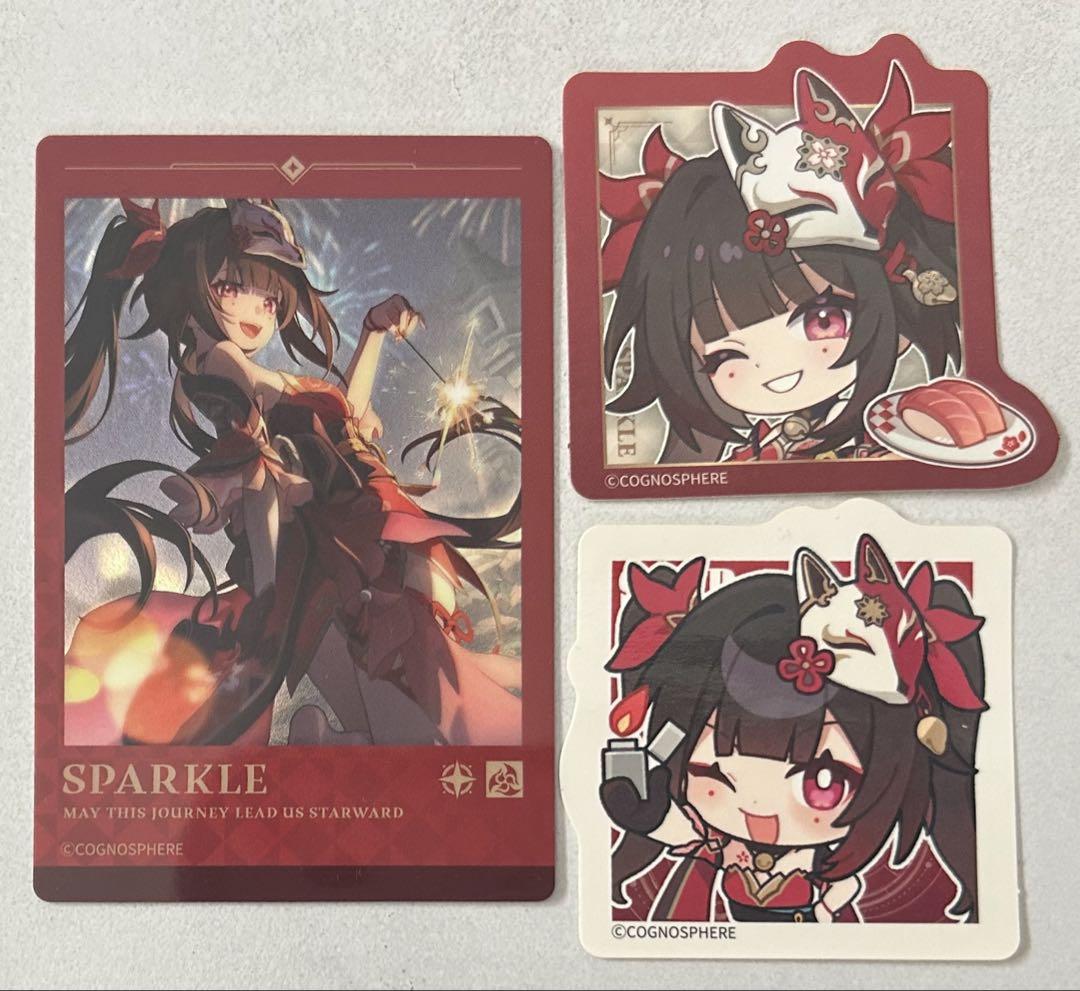 【本物新品保証】 スタレ 崩壊スターレイル 花火 メタリックカード スシロー その他