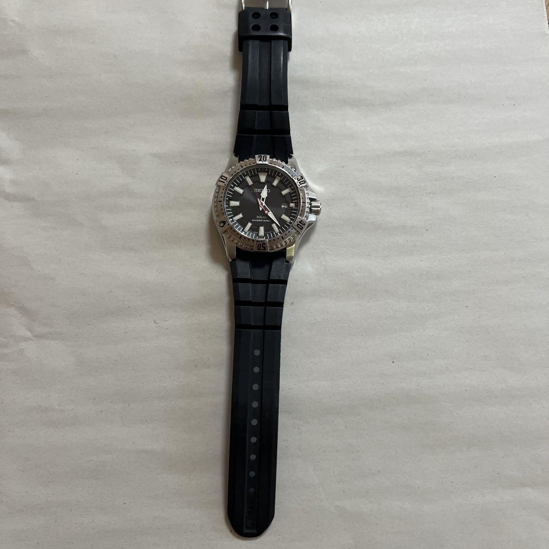 セイコー SEIKO ダイバーズ200M V157-0AS0 ソーラー