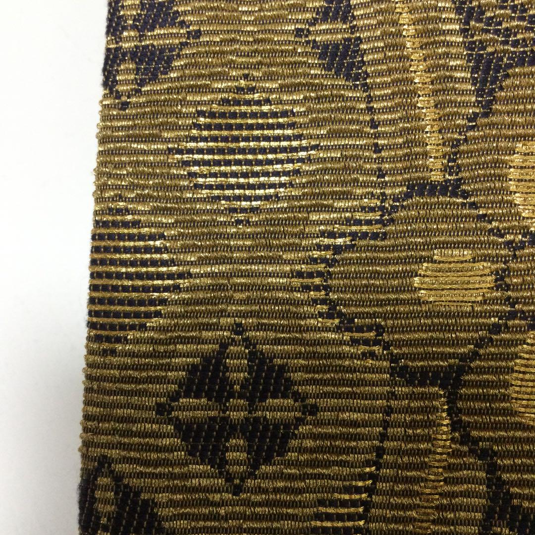 水無月 正絹輪奈織牡丹桐金糸袋帯 美品 ZGUaj-m67719180819 No.7696 超激安即納