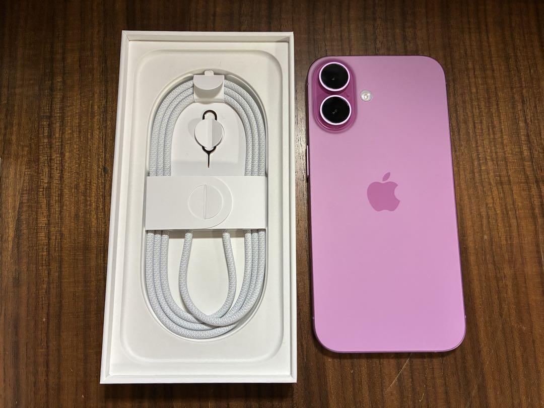 【98%】iPhone16 ピンク 256GB SIMフリー