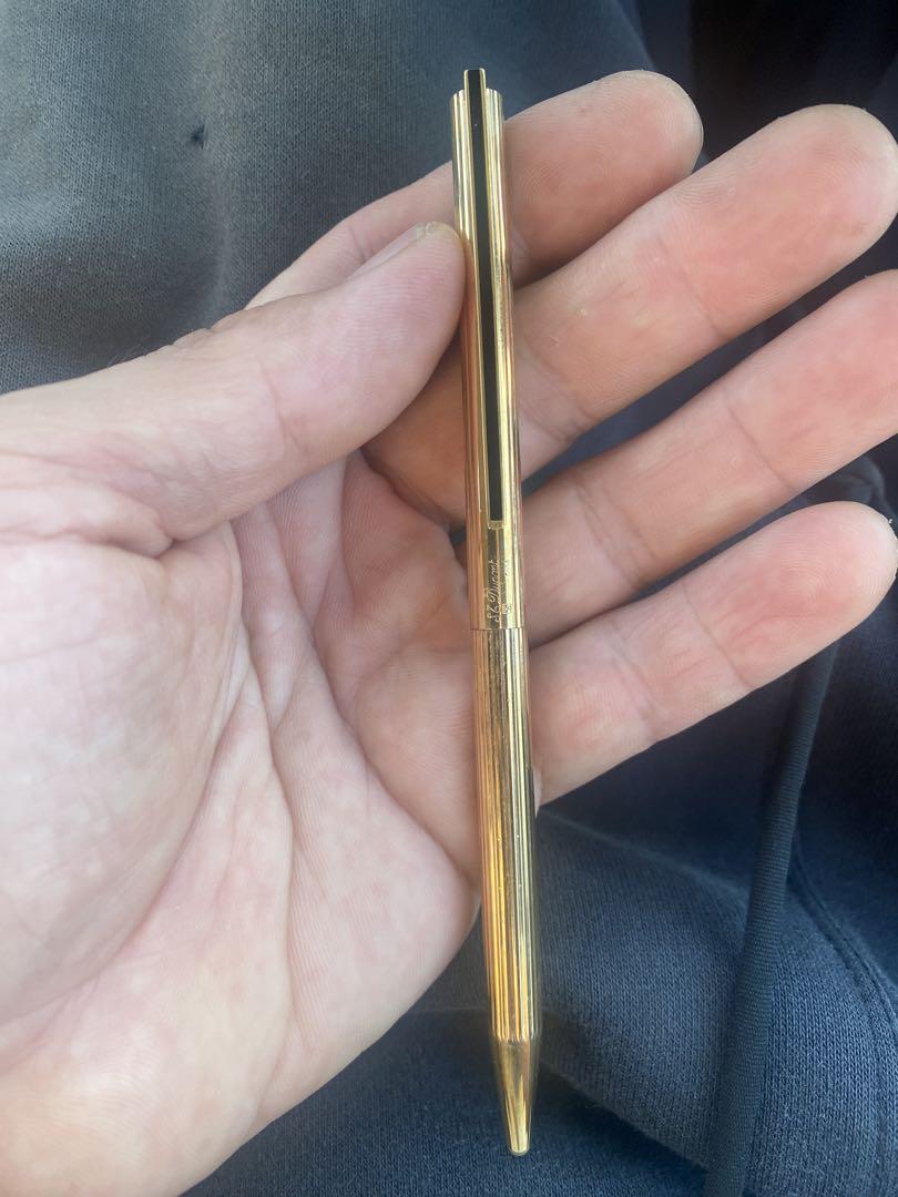 S.T.Dupont エステーデュポン ゴールド ボールペン