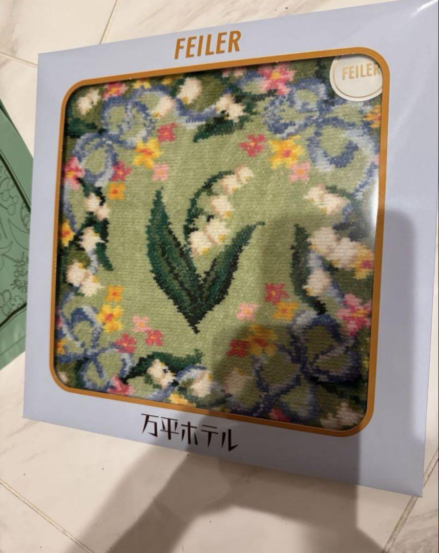 新品未使用　フェイラー　万平ホテル　限定ハンカチ