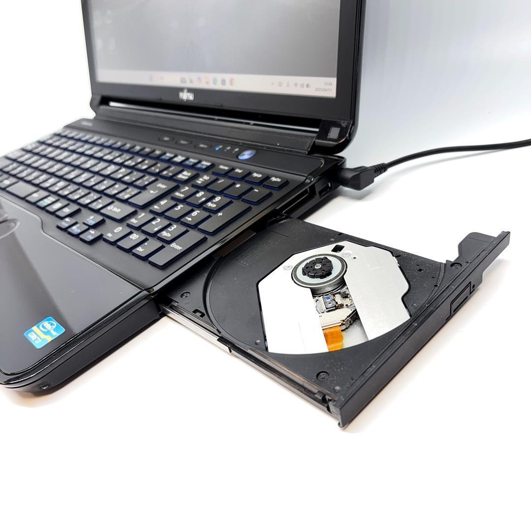 富士通Core i7/SSD/メモリ16GB /Office2021＆Win11 富士通 i7 SSD メモリ16G Windows11 ノートパソコン オフィス