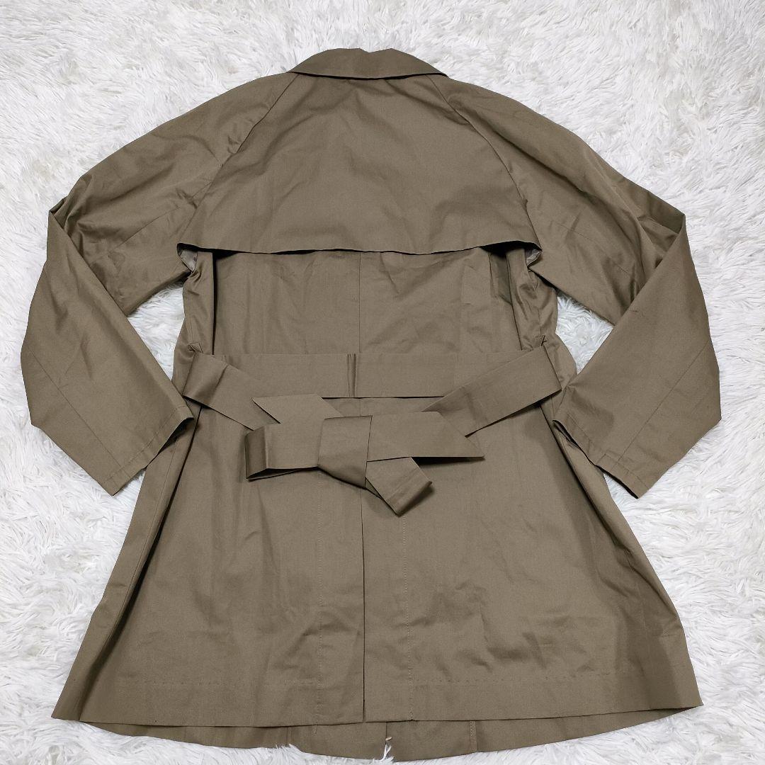 ロング丈ダブルトレンチコート【撥水加工】 (GWL21100-71A