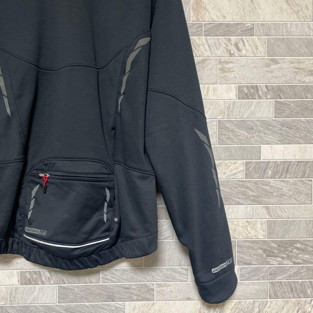 SPECIALIZED サイクルジャケット 防風シェル 裏起毛 防寒 自転車 黒M SPECIALIZED BRIGHTFACE_UK