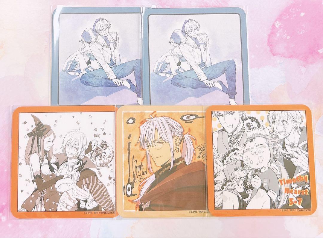 D.Gray-man DグレTHEキャラ POPUP カフェ 特典 コースター