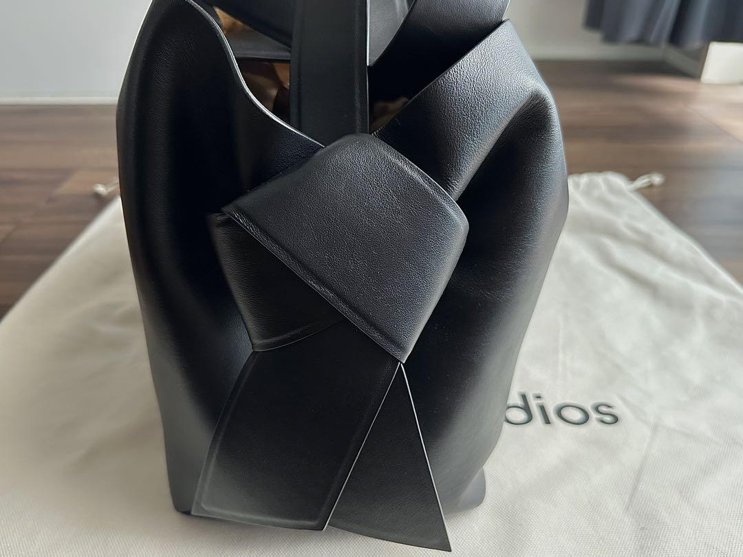 Acne Studios MUSUBI ムスビ ミディトート ブラック 画像5