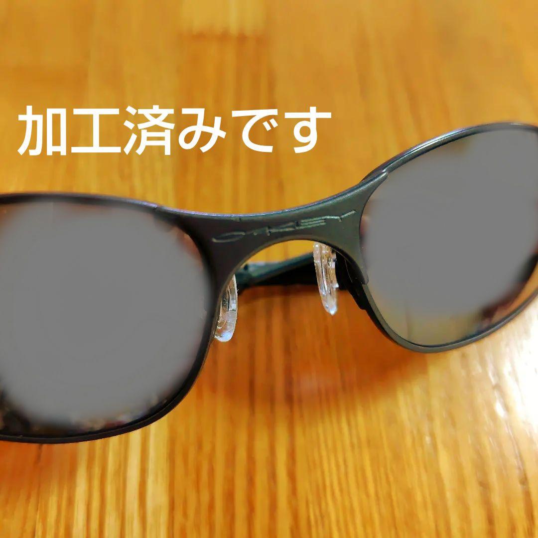 Oakley スポーツサングラス ブラック 偏光レンズ - メルカリ