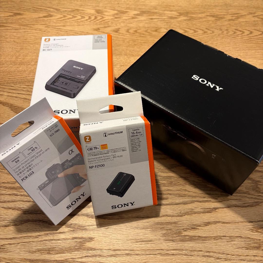 【超美品】SONY a7CII ILCE-7CM2 レンズキット豪華5点セット