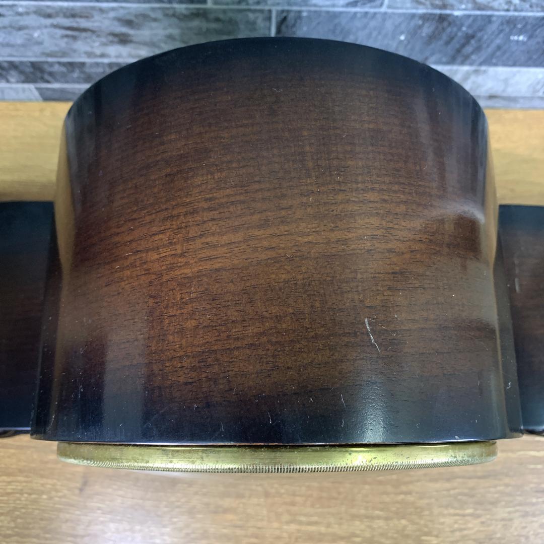 希少稼働品　アンティーク時計　MEIJI　明治時計　ゼンマイ式置き時計　ネジ巻き