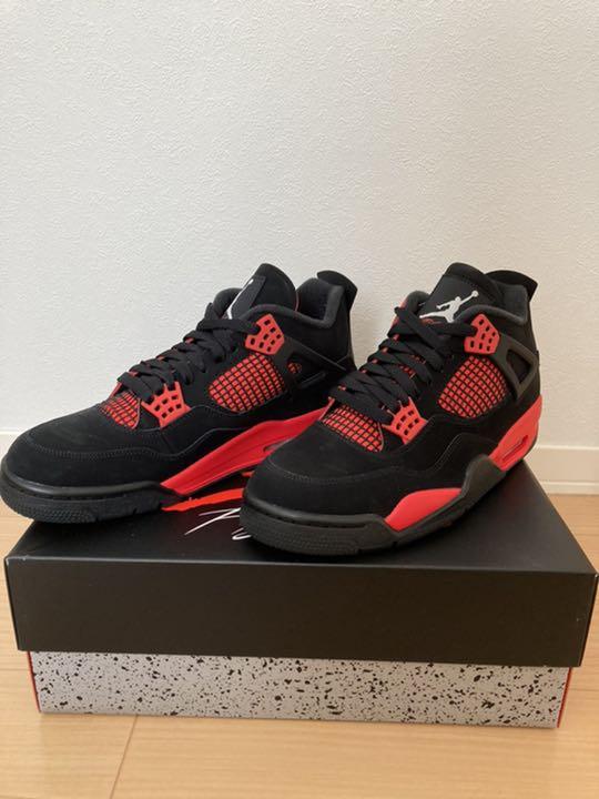 好評人気 27.5cm Nike Air Jordan 4 Red Thunder LQpOu-m67733015791 豊富な