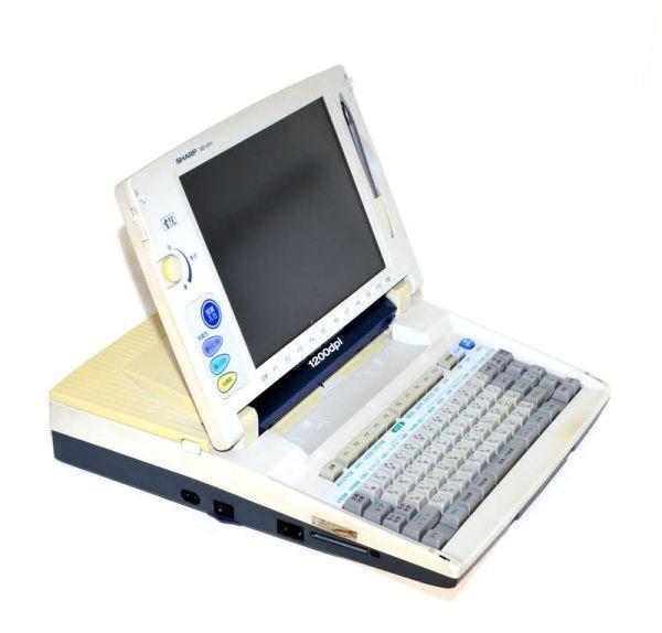 上位機種☆ SHARP WD-VP3 カラー 書院 ワープロ シャープ 動作美