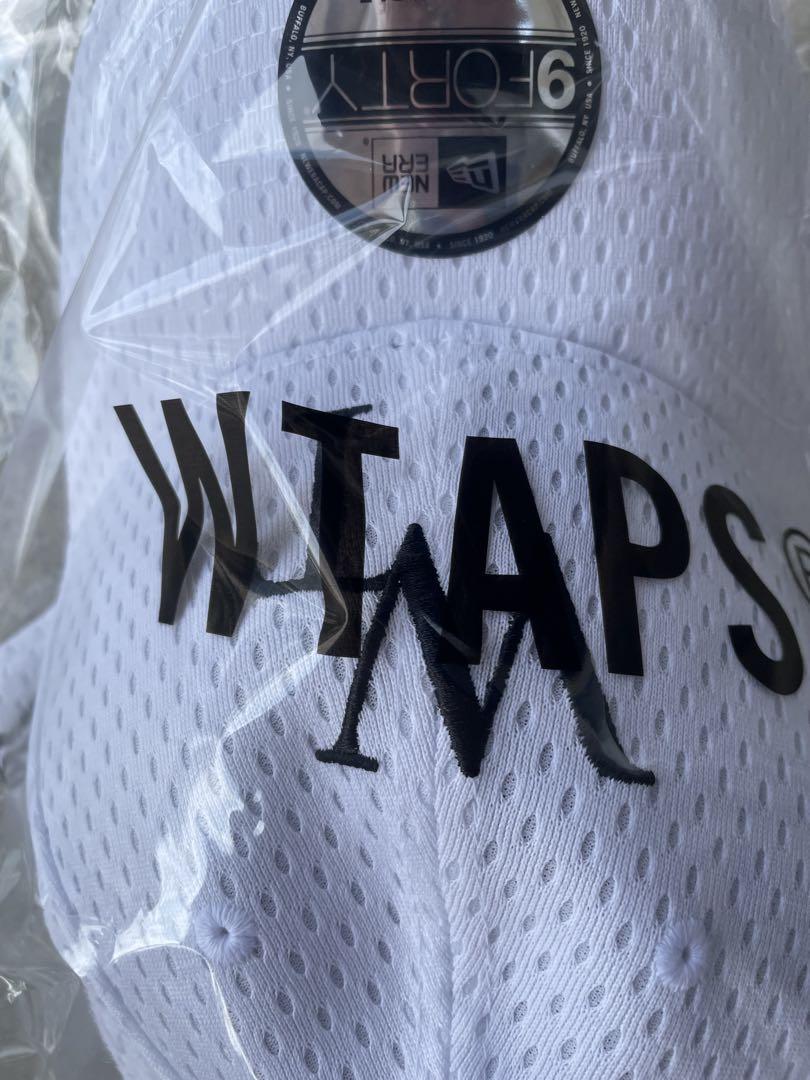 25ss WTAPS × NEW ERA MESH CAP WHITE ホワイト - メルカリ