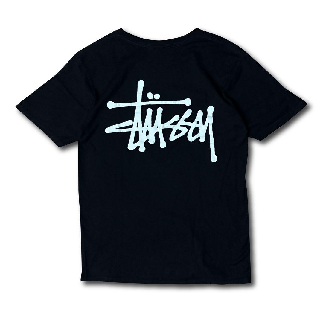 stussy プリントTシャツ 黒 S 00s stussy ステューシー レオパード プリント tシャツ L
