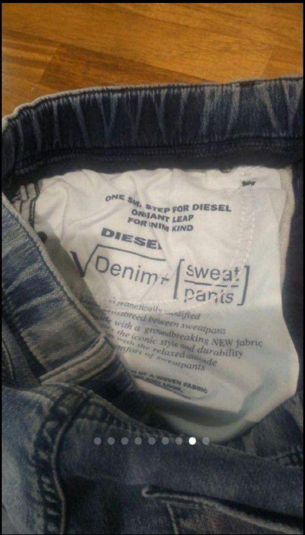 DIESEL  ジョグジーンズ。ストレッチ素材。28インチ