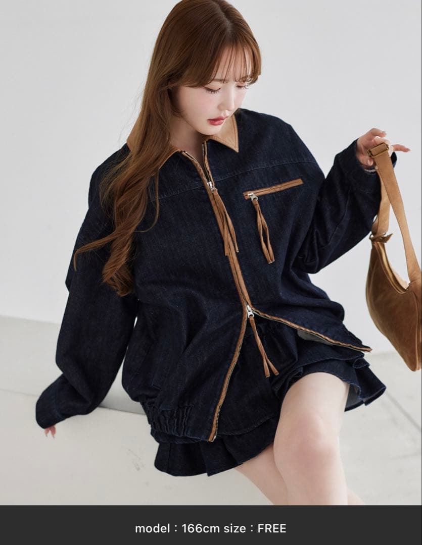 デニム セットアップ