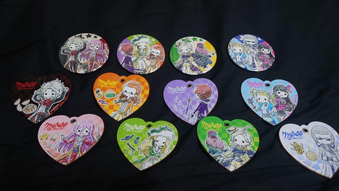 クラシカロイド 缶バッジ キャラレザーチャーム