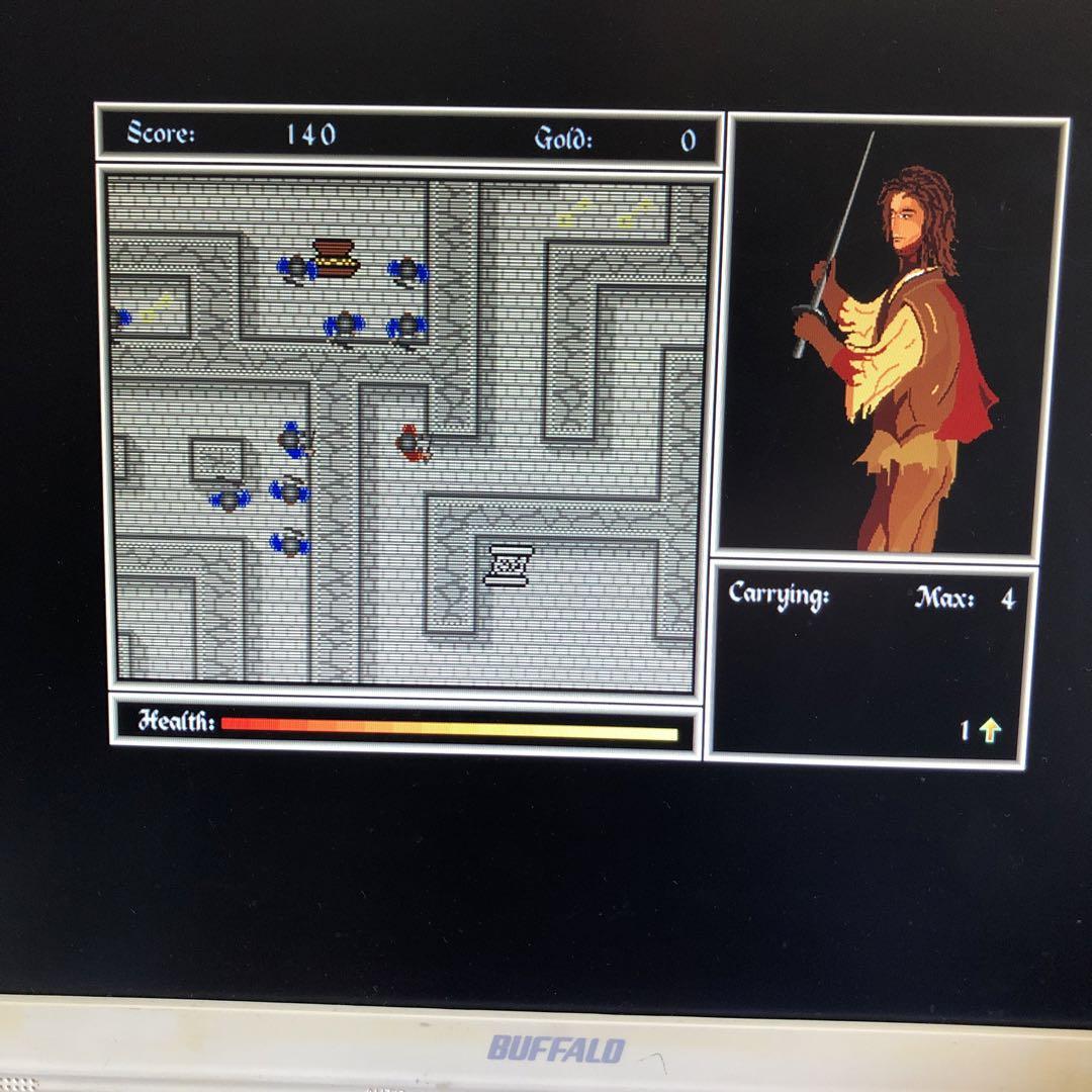 GATE／Macintosh用レトロゲーム アクション アドベンチャー