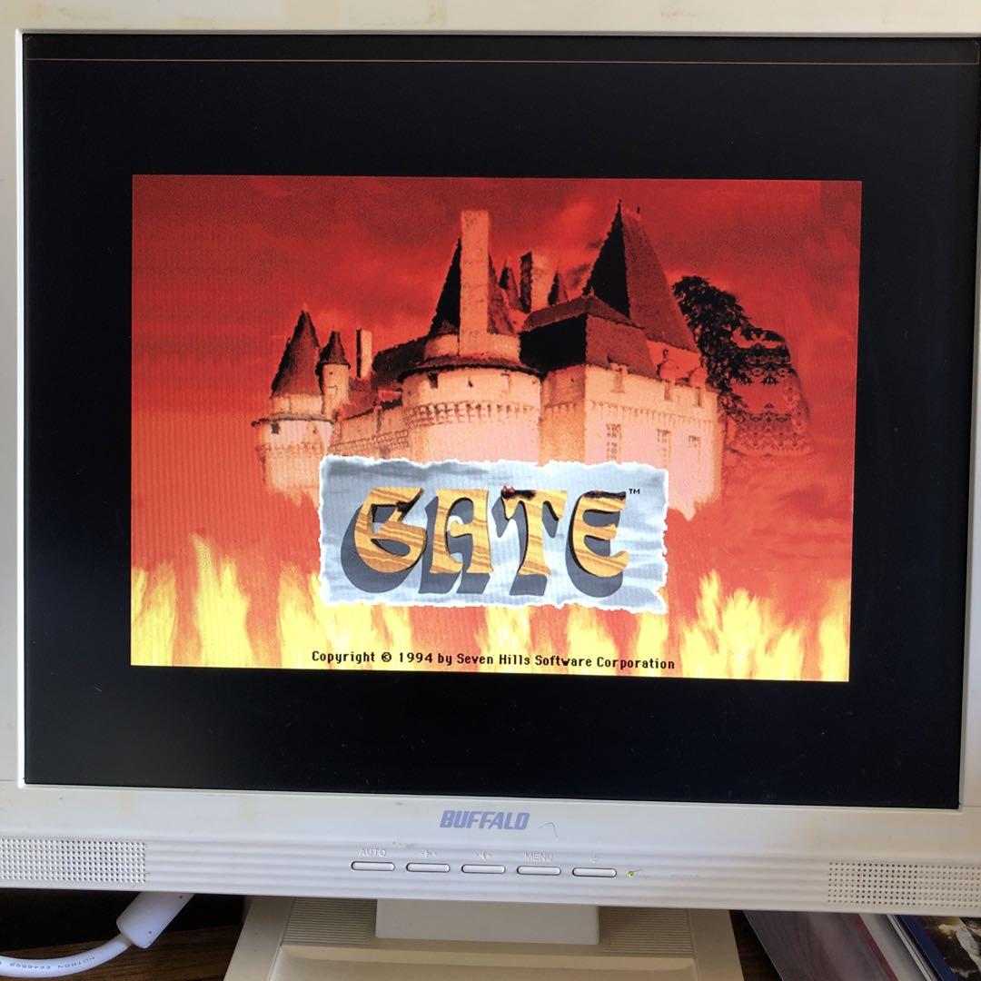 GATE／Macintosh用レトロゲーム アクション アドベンチャー
