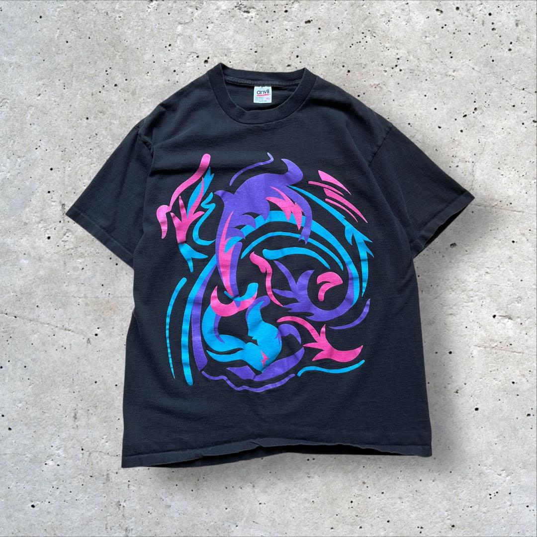 【90s】USA製anvil T-shirtシングルステッチ