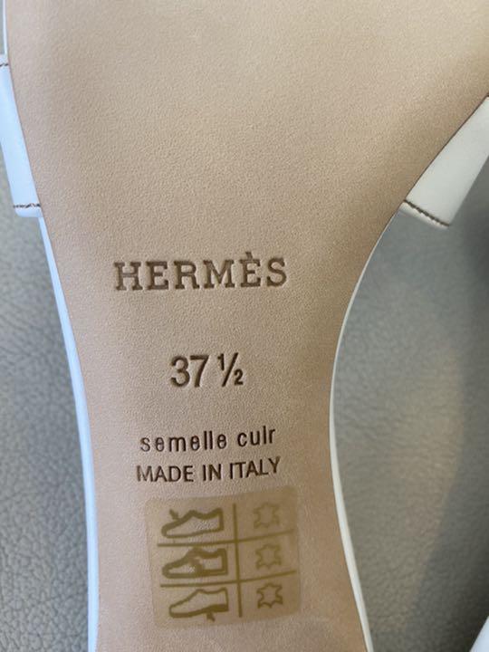 エルメス HERMES オアジス サンダル 37 1/2 新品!
