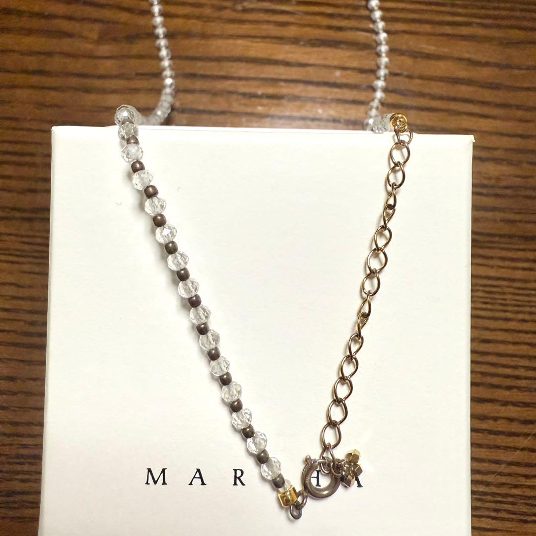 MARIHA ドリームダスト ネックレス クリスタル42cm ゴールドカラー MARIHA ドリームダスト ネックレス クリスタル42cm ゴールドカラー