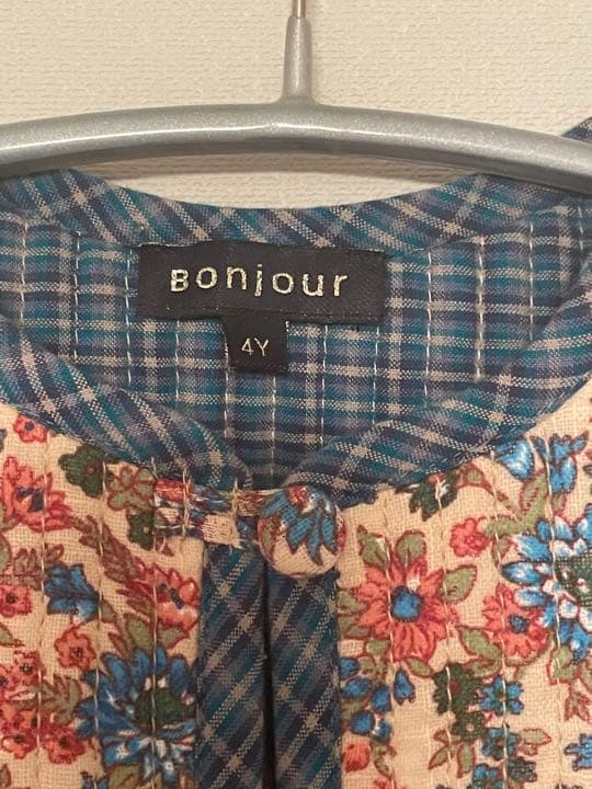 bonjour diary キルティングジャケット 6y bonjour diary キルティング