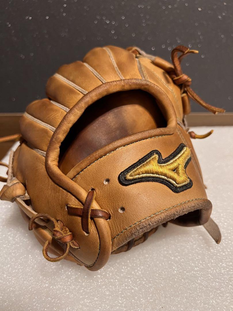 ★美品 ミズノプロ 硬式用 内野手 サイズ10 MizunoPro キップレザー