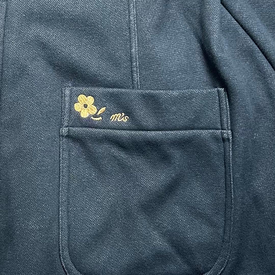 エムズグレイシー ボンバーヒートハーフコート ネイビー 40 Lサイズ エムズグレイシー ボンバーヒートハーフコート ネイビー 40 Lサイズ